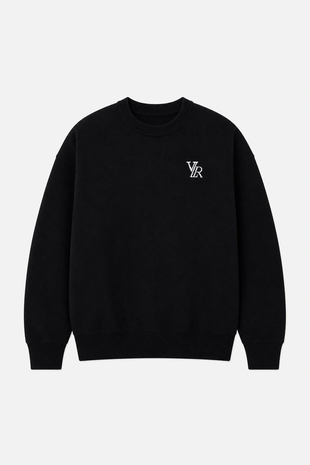 Obsidian Black Knitsweater