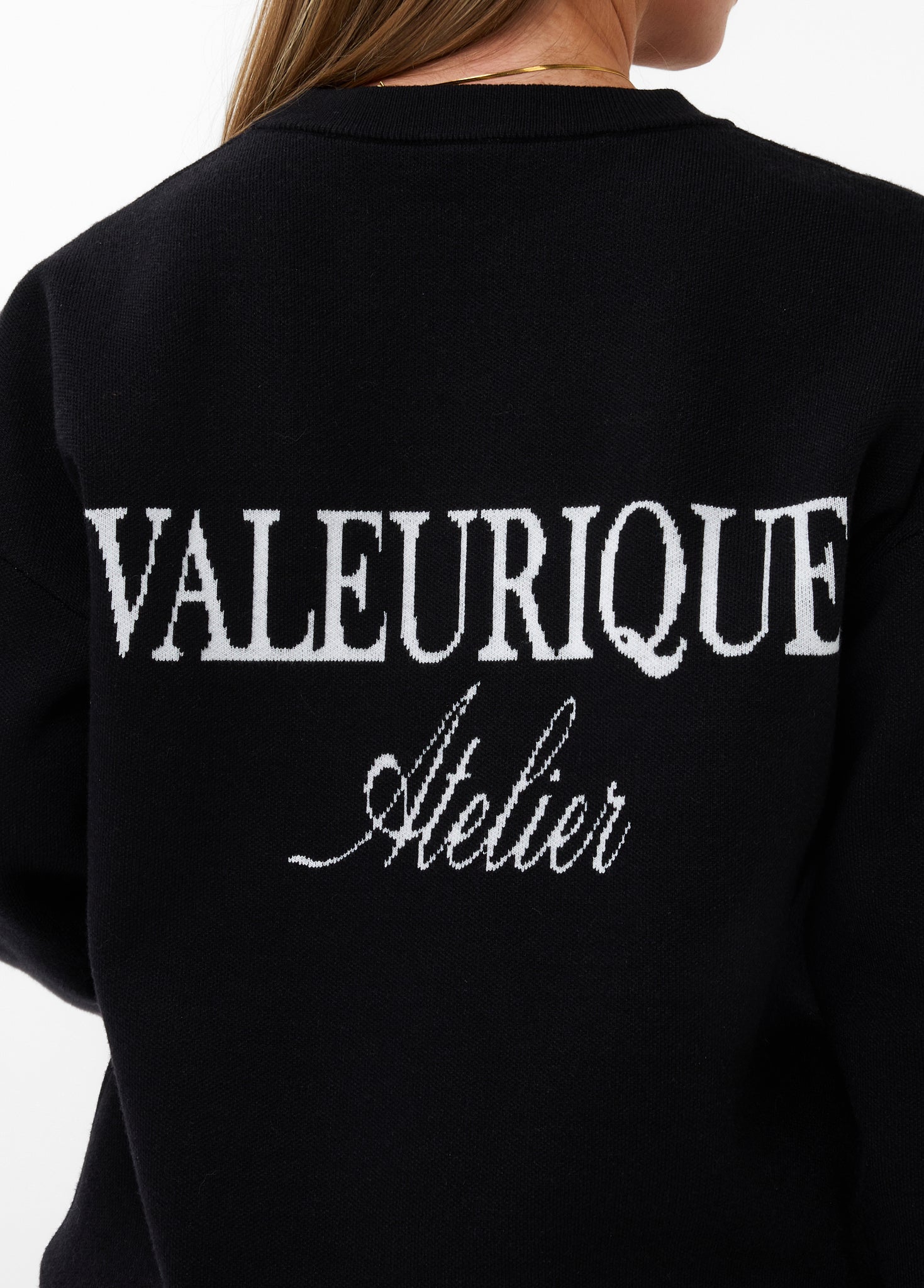 Obsidian Black Knitsweater